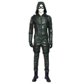 Green Arrow Season 5 Oliver Queen Cosplay Costume - High Quality TV Series Outfit - Coscosmos